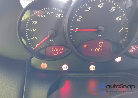 2000 Porsche Boxster z USA, uszkodzony, nr VIN WP0CA2984YS620350